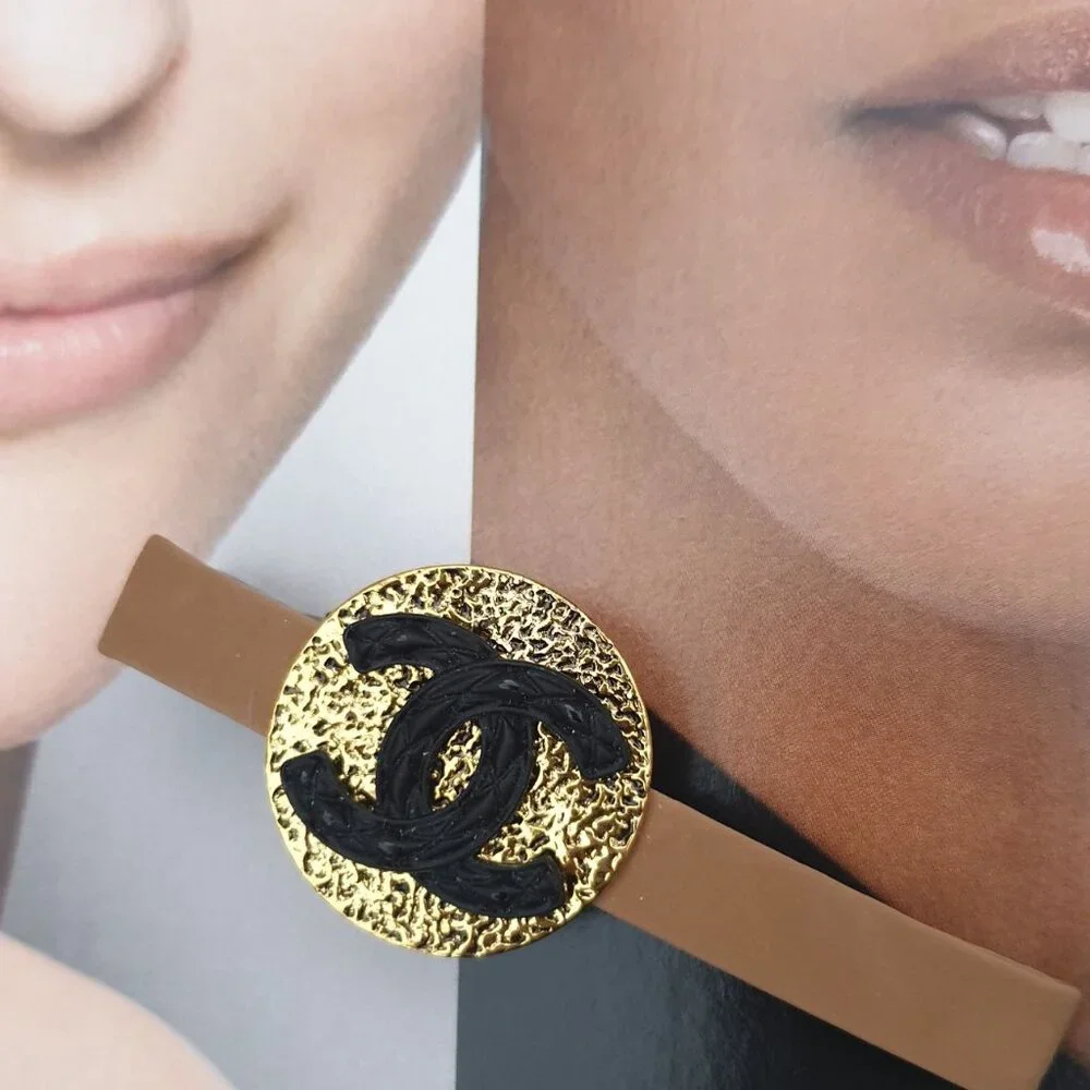 Women Brown Gold Metal Hair Clip Pin fashion Formal Casual Accessory Gift